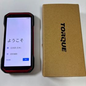 【美品】TORQUE G06 au KYG03 レッド SIMフリー 使用1ヶ月