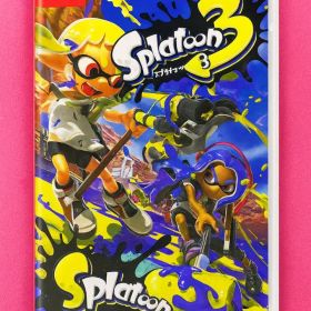 Nintendo Switch スプラトゥーン3 ソフト 美品