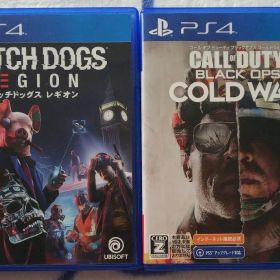 ウォッチドッグス レギオン、CoDブラックオプス コールドウォー、PS4