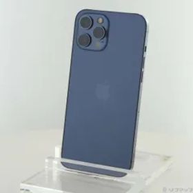 〔中古品〕 iPhone12 Pro Max 256GB パシフィックブルー MGD23J／A SIMフリー【377】
