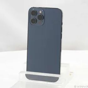 〔中古品〕 iPhone12 Pro Max 256GB パシフィックブルー MGD23J／A SIMフリー【352】