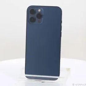 〔中古品〕 iPhone12 Pro Max 256GB パシフィックブルー MGD23J／A SIMフリー【344】