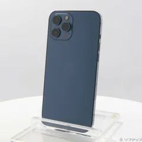 〔中古品〕 iPhone12 Pro Max 256GB パシフィックブルー MGD23J／A SoftBank【262】