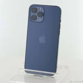 〔中古品〕 iPhone12 Pro Max 256GB パシフィックブルー MGD23J／A SIMフリー【247】