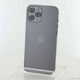 〔中古品〕 iPhone12 Pro Max 128GB グラファイト MGCU3J／A SIMフリー【377】