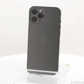 〔中古品〕 iPhone12 Pro Max 128GB グラファイト MGCU3J／A SIMフリー【295】