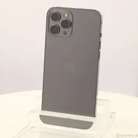 〔中古品〕 iPhone12 Pro Max 128GB グラファイト MGCU3J／A SIMフリー【348】