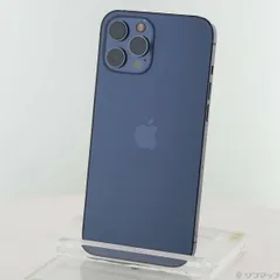 〔中古品〕 iPhone12 Pro Max 128GB パシフィックブルー MGCX3J／A SIMフリー【349】