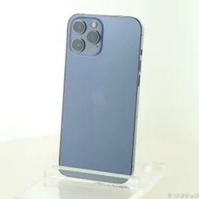〔中古品〕 iPhone12 Pro Max 128GB パシフィックブルー MGCX3J／A SIMフリー【368】