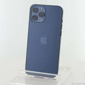 〔中古品〕 iPhone12 Pro Max 128GB パシフィックブルー MGCX3J／A SIMフリー【247】