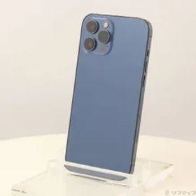 〔中古品〕 iPhone12 Pro Max 128GB パシフィックブルー MGCX3J／A SIMフリー【262】