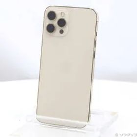 〔中古品〕 iPhone12 Pro Max 256GB ゴールド MGD13J／A SIMフリー【344】