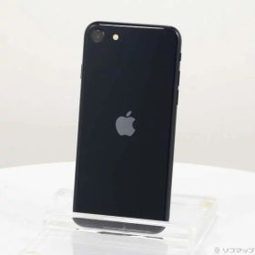 【中古】Apple(アップル) iPhone SE 第3世代 128GB ミッドナイト MMYF3J／A SIMフリー 【247-ud】