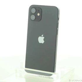 〔中古品〕 iPhone12 64GB ブラック MGHN3J／A SIMフリー【262】