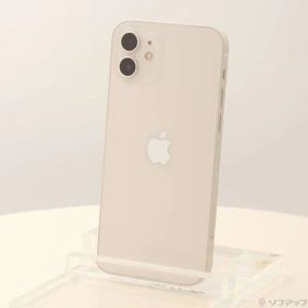 〔中古品〕 iPhone12 64GB ホワイト MGHP3J／A SIMフリー【247】