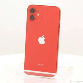 〔中古品〕 iPhone12 64GB プロダクトレッド MGHQ3J／A SIMフリー【377】