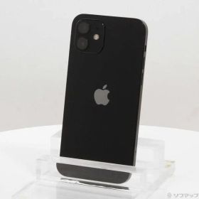 〔中古品〕 iPhone12 128GB ブラック MGHU3J／A SIMフリー【269】