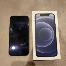 Apple iPhone 12 ブラック 本体 箱あり
