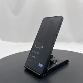 ★画面スレ小/一部動作確認済み★SHARP AQUOS Sence6 docomo ブラック 利用制限解除済み [6.1インチ Android] 中古 スマートフォン (RM763)