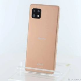 〔中古品〕 AQUOS sense6 64GB ライトカッパー SH-54B docomo SIMフリー【269】