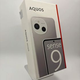 週末セール★美品 AQUOS sense9 SH-M29 ホワイト SIMフリー
