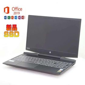 中古パソコン HP Pavilion Gaming 15-dk0014TX 7LG63PA#ABJ Core i7 Microsoft Office 2019 WiFi Bluetooth WEBカメラ ノートパソコン 送料無料