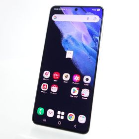 【SIMフリー】Galaxy S21 5G SC-51B ファントムホワイト 利用制限○ 訳アリ
