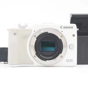 キャノン Canon EOS M3 24.2MP Mirrorless Camera White Body [新品同様] #Z5662A
