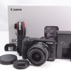 Canon キャノン EOS M3 レンズキット(ブラック) EF-M18-55mm F3.5-5.6 IS STM