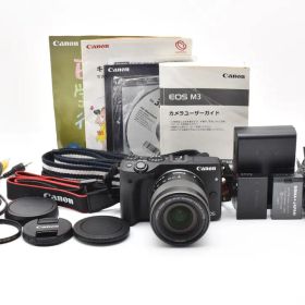 美品 Canon EOS M3 レンズキット + マイク