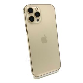 アップル(Apple)の【全額返金保証】【最速発送】Apple iPhone iPhone 12 Pro Max 256GB ゴールド docomo SIMフリー 動作確認済(スマートフォン本体)