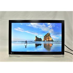 中古 液晶ディスプレイ EIZO DuraVision FDF2182WT-LGY セレーングレイ レイドバックスタンド 21.5インチ タッチパネル装着カラー液晶モニター