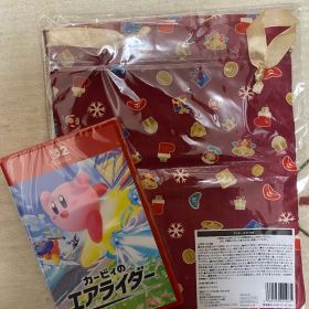 【新品】Nintendo Switch 2 カービィのエアライダー ギフト巾着付