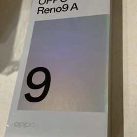 新品 OPPO Reno9A ムーンホワイト 128GB