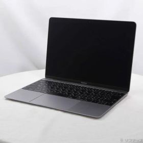 〔中古品〕 MacBook 12-inch Mid-2017 MNYG2J／A Core_i5 1.3GHz 8GB SSD512GB スペースグレイ 〔10.15 Catalina〕【262】