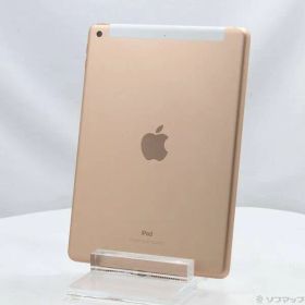 〔中古品〕 iPad 第6世代 32GB ゴールド MRM02J／A docomoロック解除SIMフリー【368】