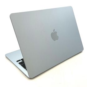 アップル(Apple)の【全額返金保証】【最速発送】Apple MacBook Air 13.6インチ 2025 Apple M4 16GB SSD 512GB スカイブルー 100% 動作確認済(ノートPC)