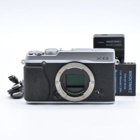 FUJIFILM フジフイルム X-E2 ボディ シルバー ミラーレス一眼レフカメラ【中古】