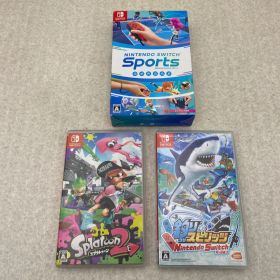 ◆Nintendo Switch Sports 釣りスピリッツ Nintendo Switch バージョン Splatoon2 ニンテンドーSwitch ソフト ３点