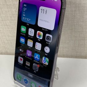 安心の赤ロム保証★【美品】iPhone14pro/1TB/ディープパープル★バッテリー82%