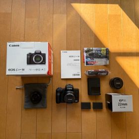 【美品】EOS kiss M レンズ2本 バッテリー2個 セット