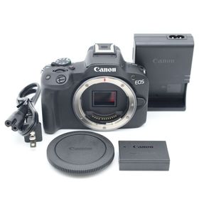 ★新品級★ CANON キヤノン EOS R50 ボディ ブラック(ミラーレス一眼)