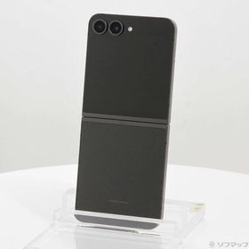 〔中古〕SAMSUNG(サムスン) Galaxy Z Flip6 256GB クラフテッドブラック SM-F741Q SIMフリー〔276-ud〕