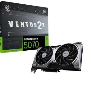 MSI GeForce RTX 5070 12G VENTUS 2X OC/NV グラフィックスボード VD9102