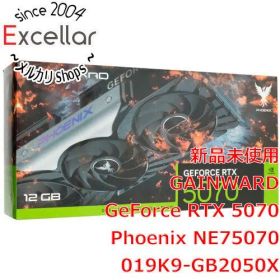 [bn:0] 【新品(開封のみ)】 GAINWARD GeForce RTX 5070 Phoenix NE75070019K9-GB2050X PCIExp 12GB