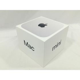 【未使用】Apple Mac mini M4(CPU:10C/GPU:10C) 16GB/256GB シルバー MU9D3J/A (M4・2024)【大阪本店】保証期間３ヶ月