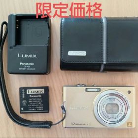 美品☆パナソニック LUMIX DMC-FX60 デジタルカメラ ゴールド