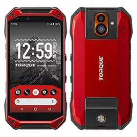 【中古】【安心保証】 TORQUE G04 KYV46[64GB] au レッド