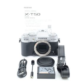 ★美品★ FUJIFILM X-T50 ボディ シルバー(ミラーレス一眼)