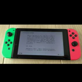 【F様専用】スイッチ Nintendo Switch グリーン/ピンク 本体